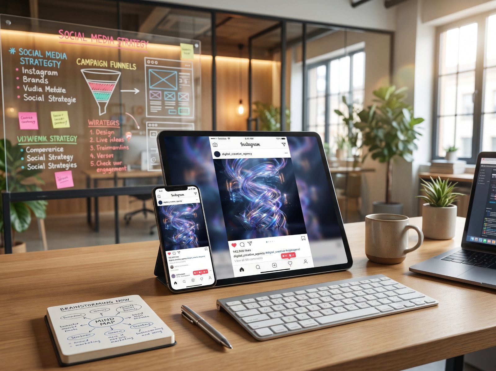 Devices displaying social media … 2K 20261024153724